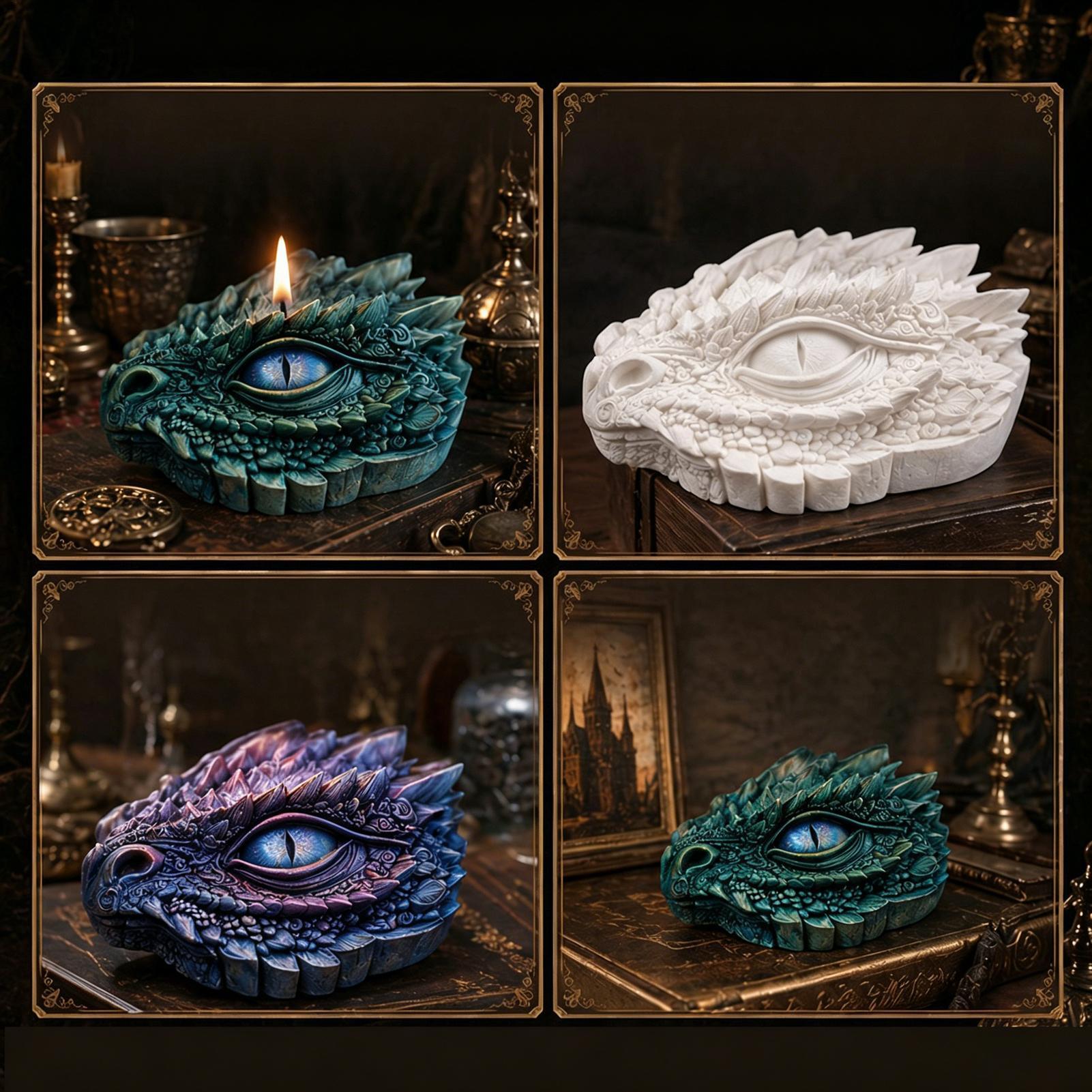 Candle Making For Beginners - Dragon Eye Silicone Mold Easy Release