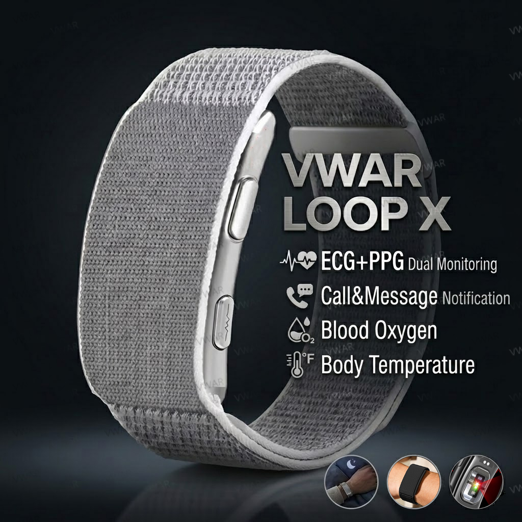 Candle X - VWAR Loop X ECG Smart Bracelet