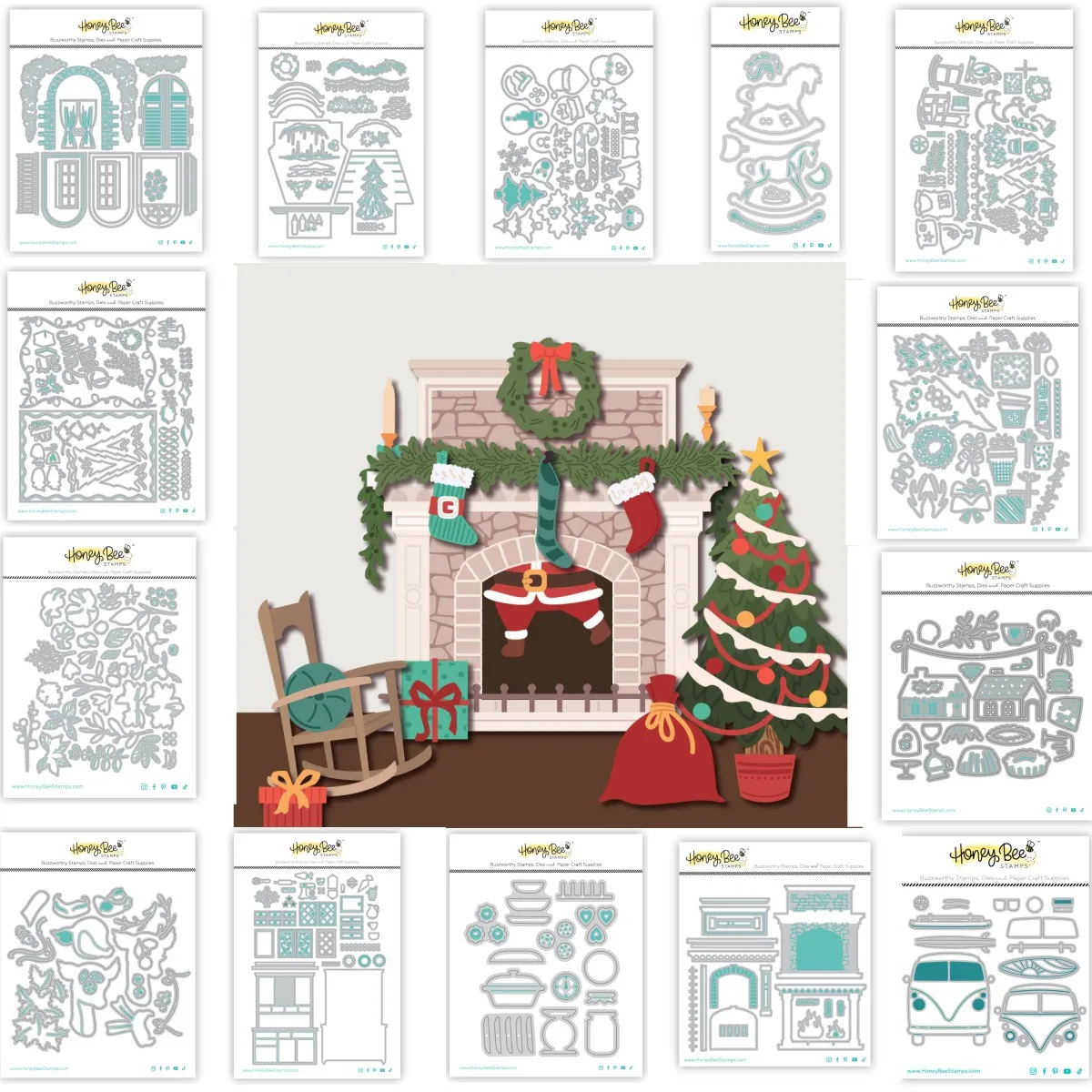 Kraft Box Candle - Craft Clearance 2024 Christmas Window Frame