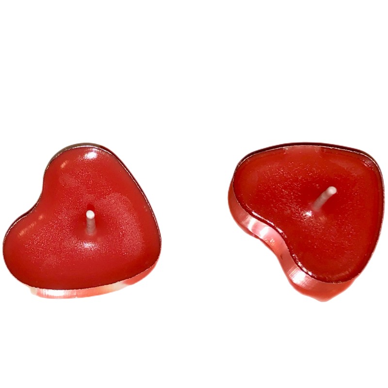 100 Sets Heart shaped Empty Al - Candle Making Tips review and price