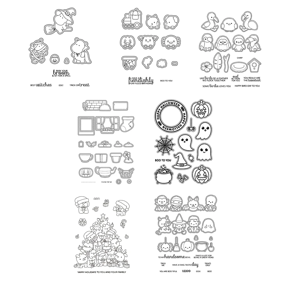 Cutting Dies and Clear Stamps  - Kraft Box Candle review and price