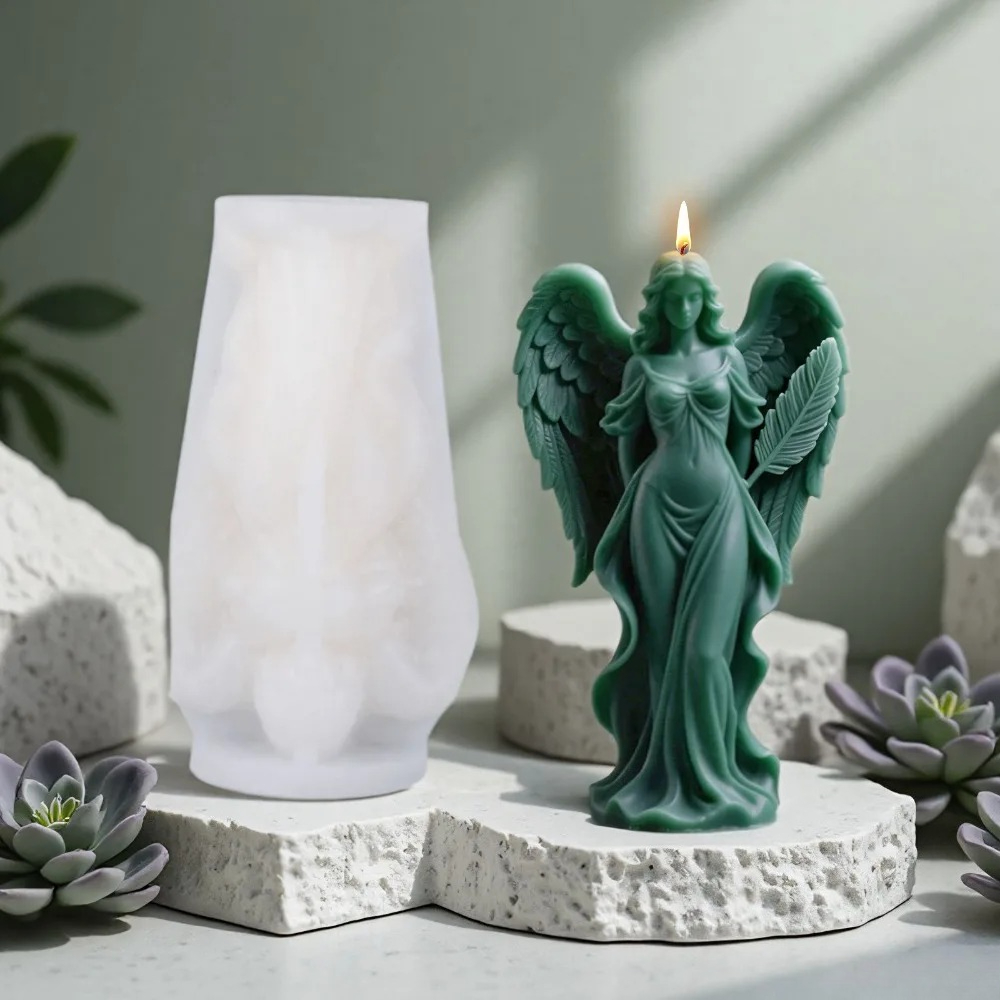 Wings Goddess Scented Silicone - Candle Making Tips review and price
