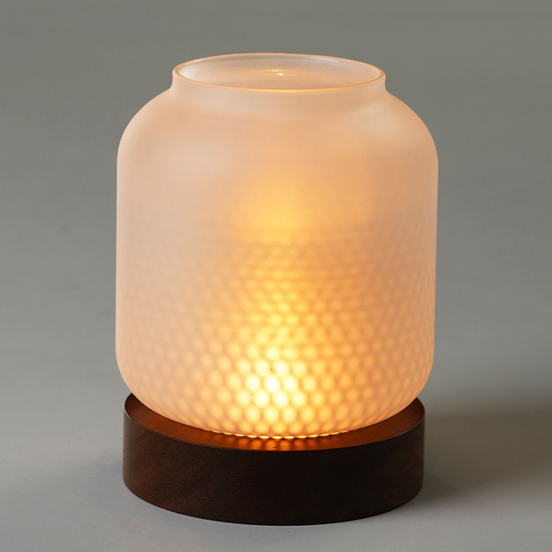Vintage Wooden Candle Holder W - Candle Making Glass review and price