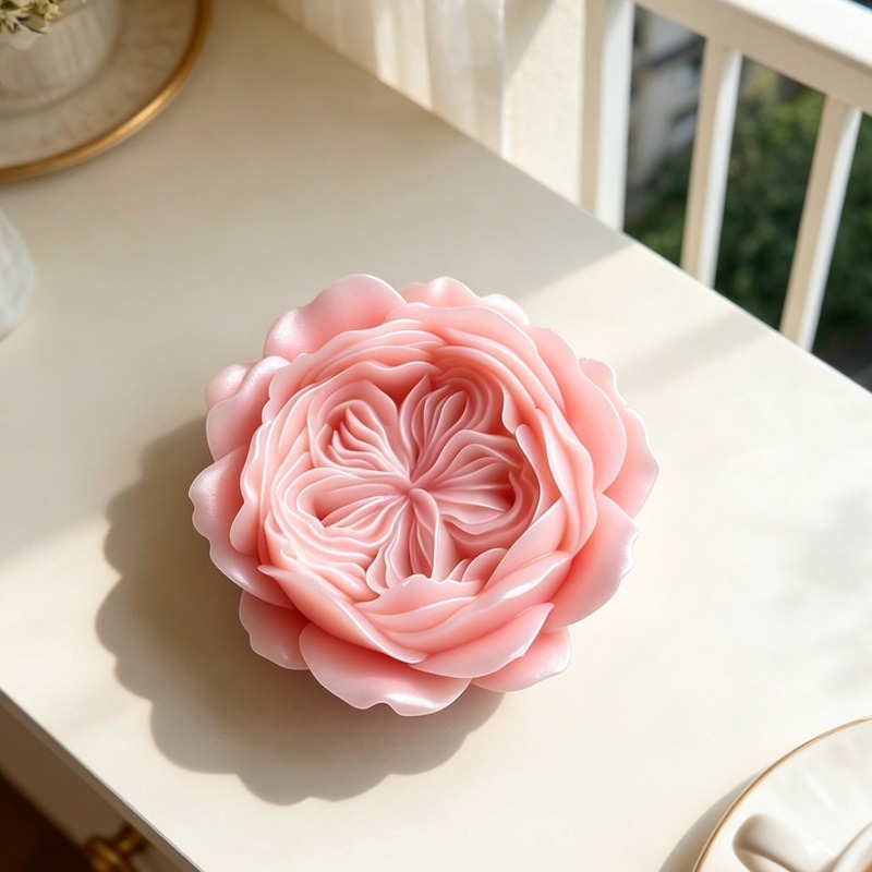 1pcs Gentle Pink Austin Rose S - Candle Making Austin review and price
