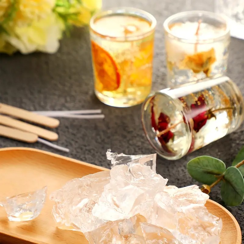 Transparent Crystal Wax, Jelly - Candle Making Tips review and price