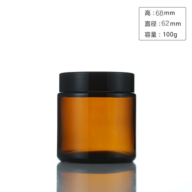 6pc 100/250ml Amber Glass Cand - Candle Making Glass review and price