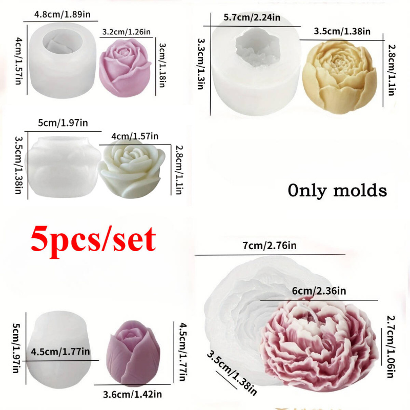 Five-Piece SetDIYFloral Candle - Candle Making Fragrances review and price