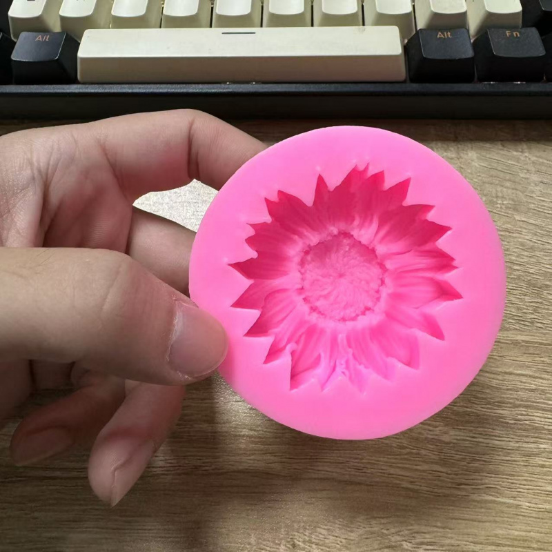 1Sunflower Silicone Craft Mold - Candle Making Tips review and price