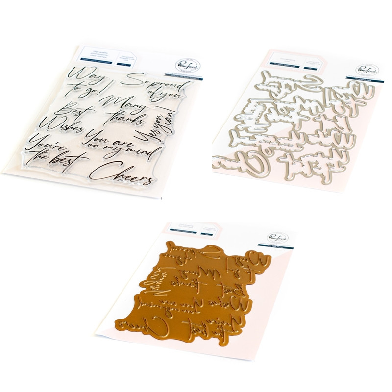 New Hot Foil Clear Stamps Meta - Kraft Box Candle review and price