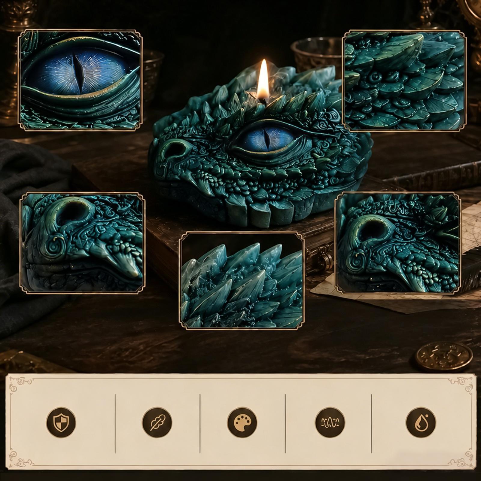 Dragon Eye Silicone Mold Flexi - Candle Making For Beginners review and price