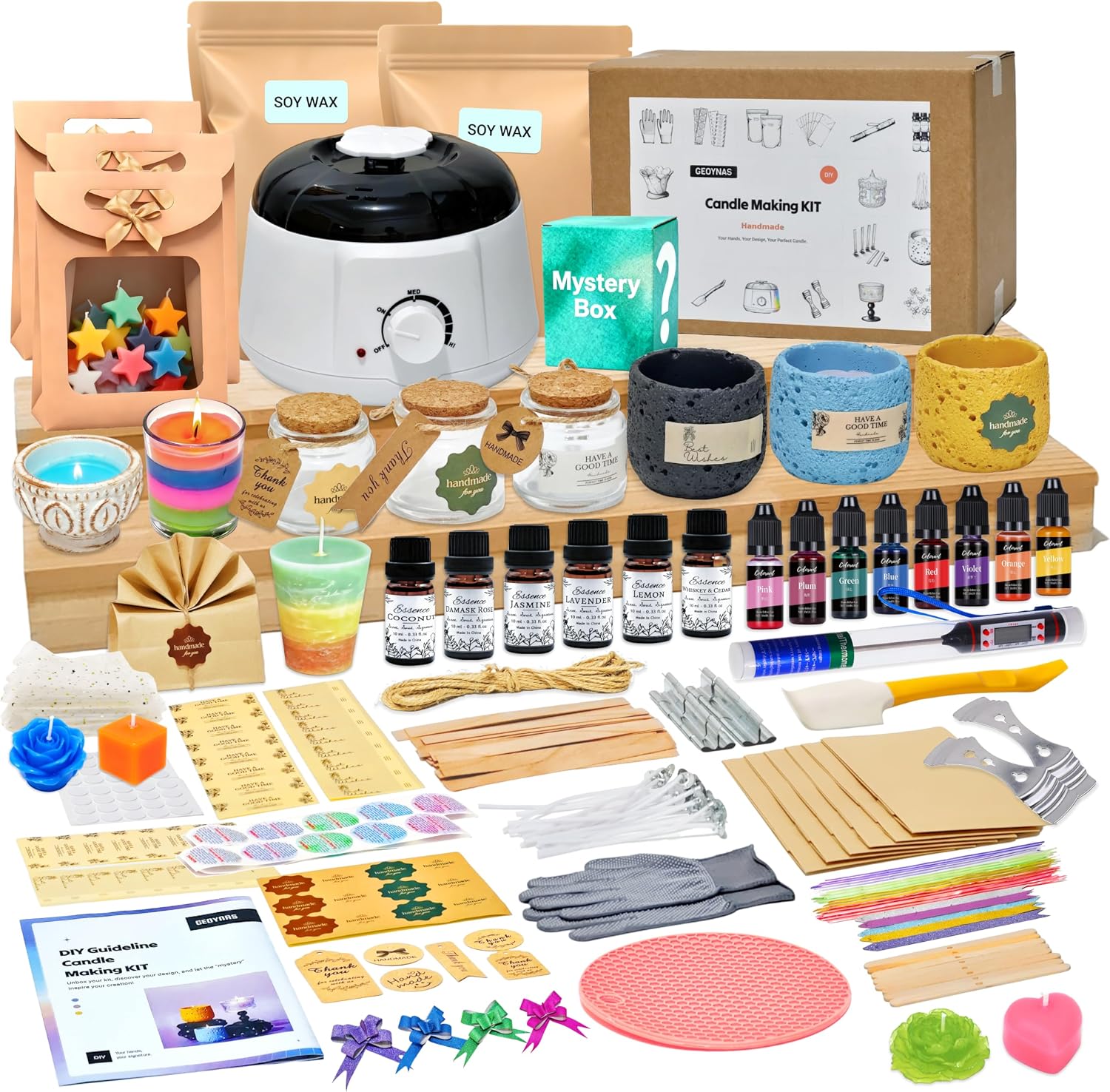 128pcs Candle Making Kit for A - Candle Making For Beginners review and price