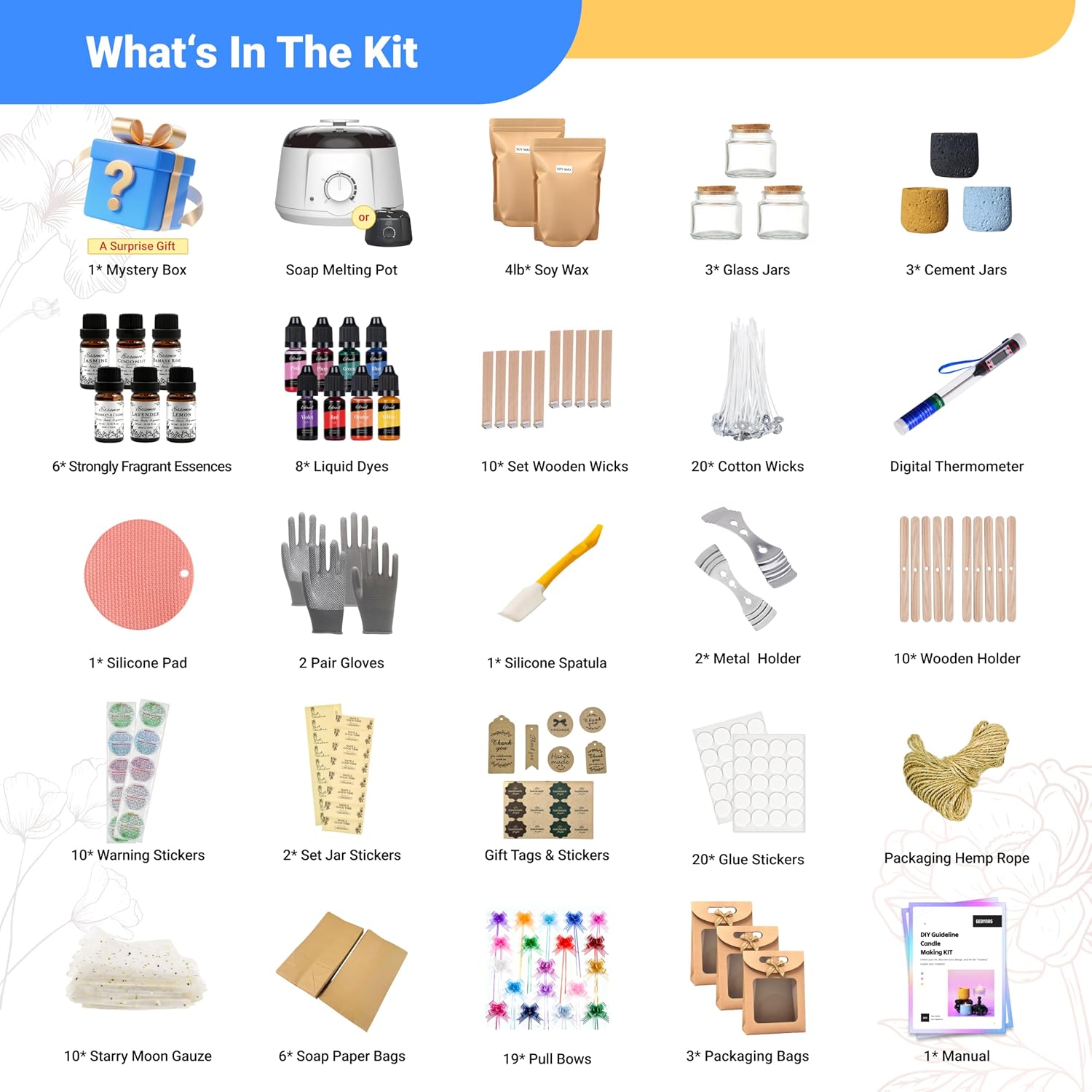 128pcs Candle Making Kit for A - Candle Making For Beginners review and price