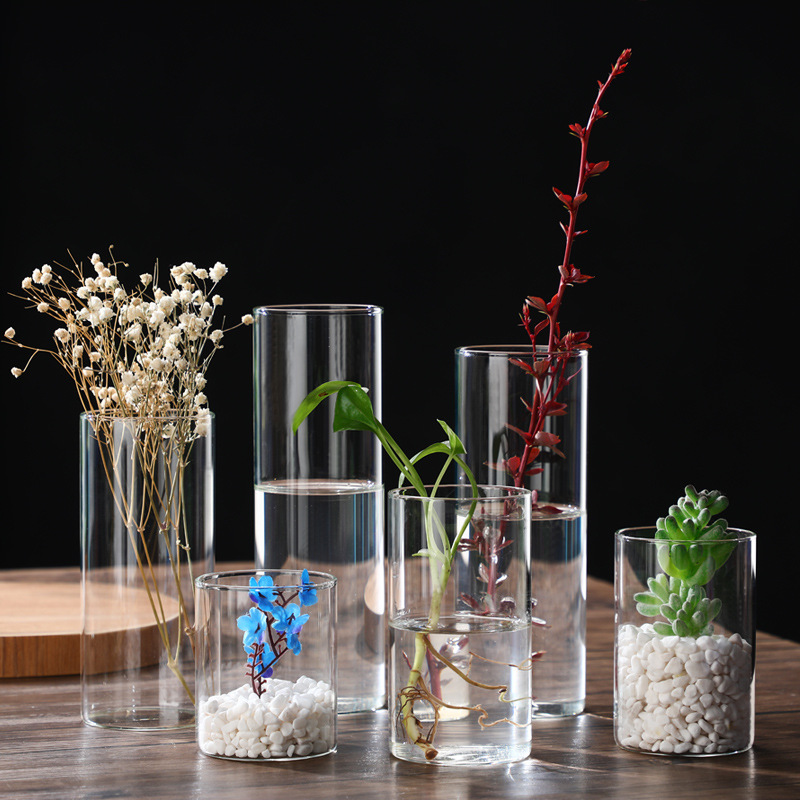 Glass Cylinder Vases Glass Hyd - Candle Making Glass review and price