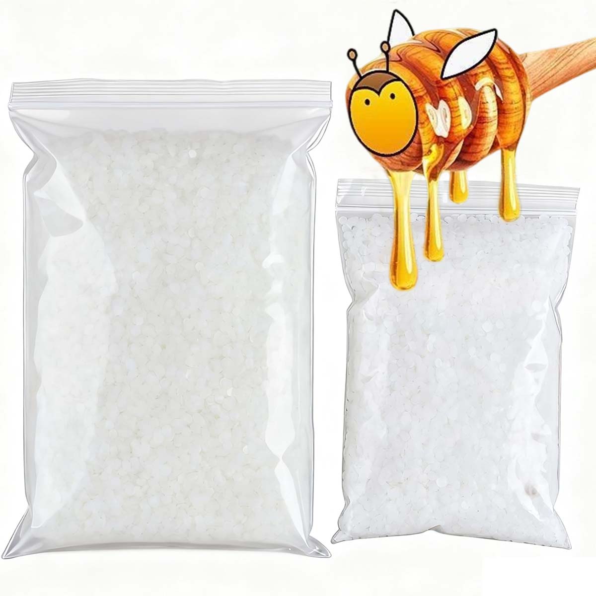 200g-1000g White Beeswax Pure  - Candle Making Tips review and price