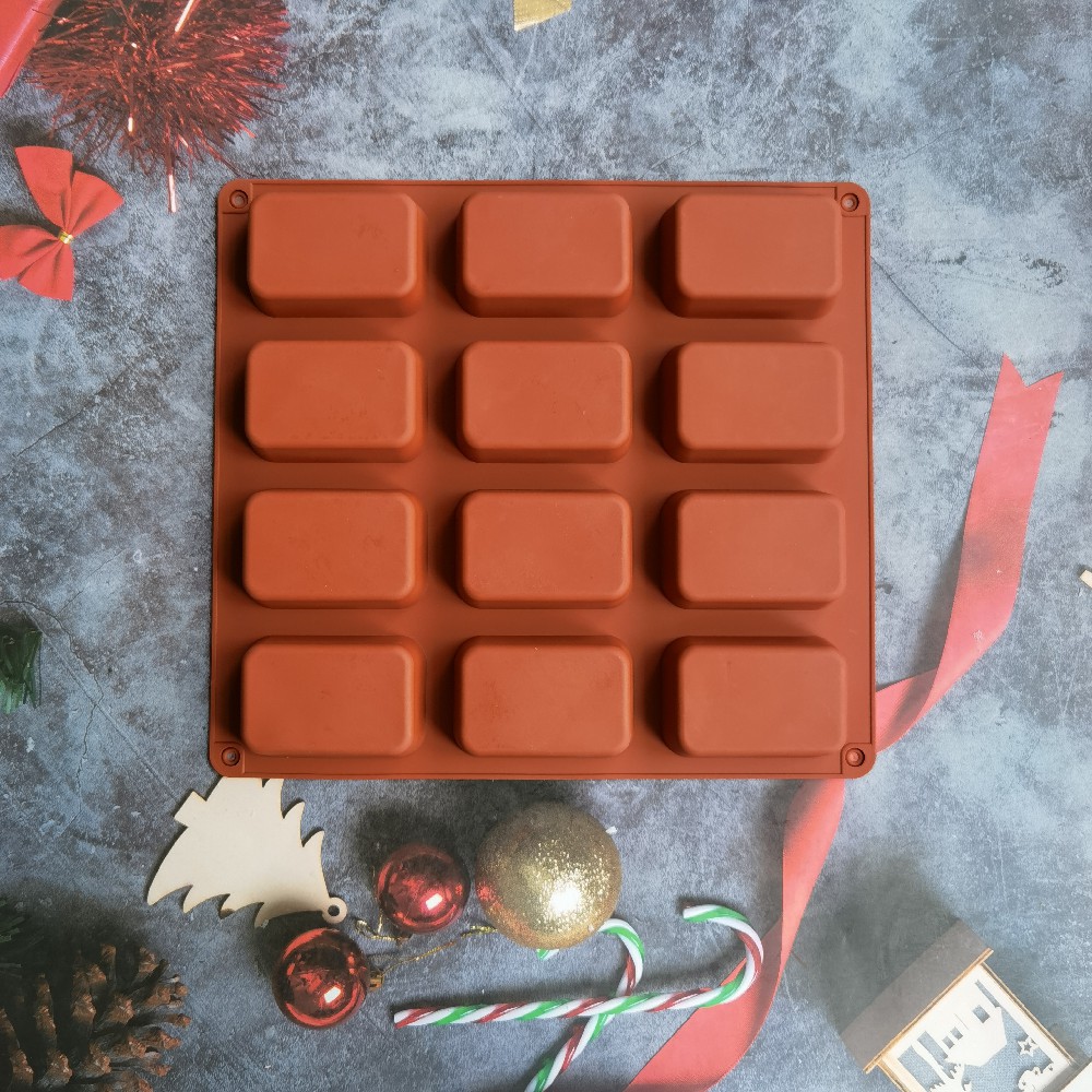 12 Cavity Square Silicone Soap - Candle Making Tips review and price