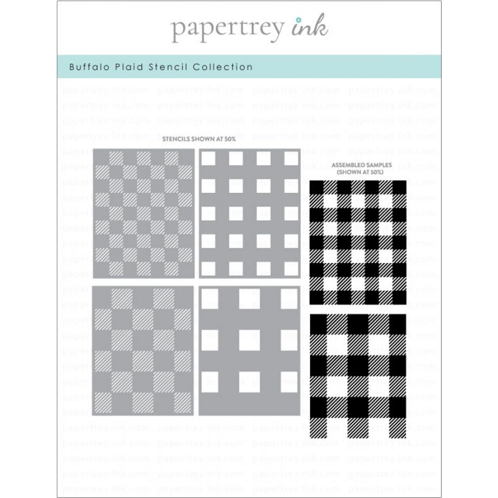 New 2023 Buffalo Plaid Stencil - Kraft Box Candle review and price
