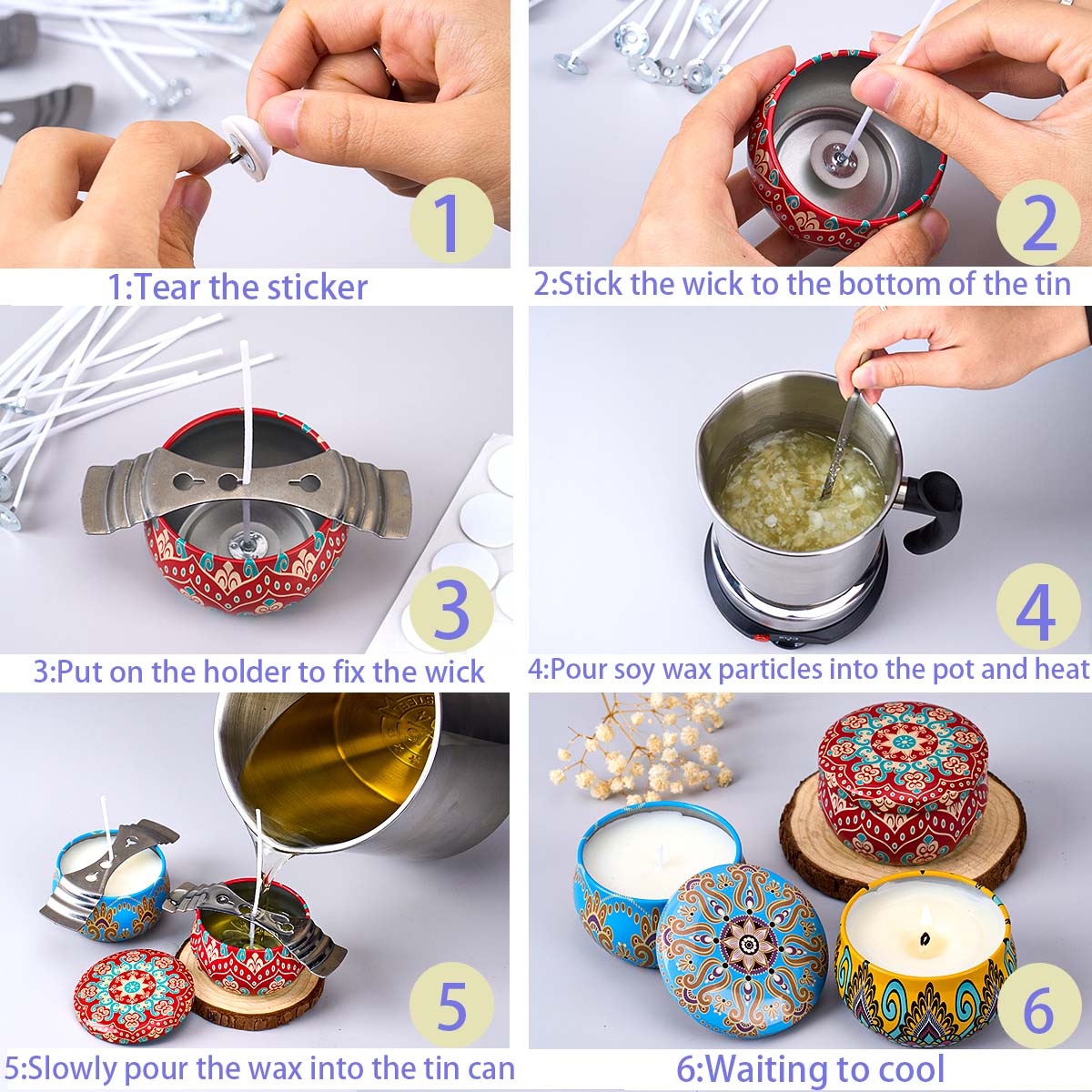 DIY Scented Candle Making Tool - Candle Making Tips review and price