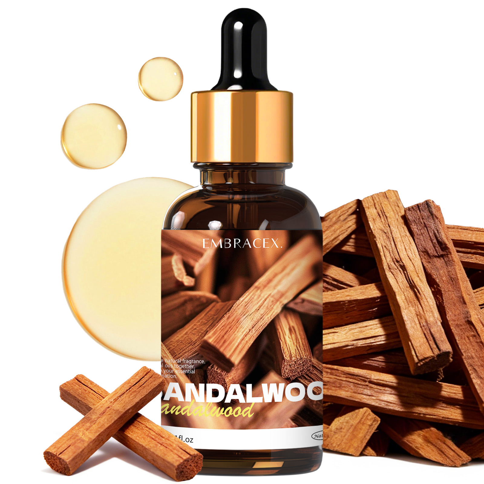 30ml Sandalwood Natural Plant  - Candle Making Oil Scents review and price