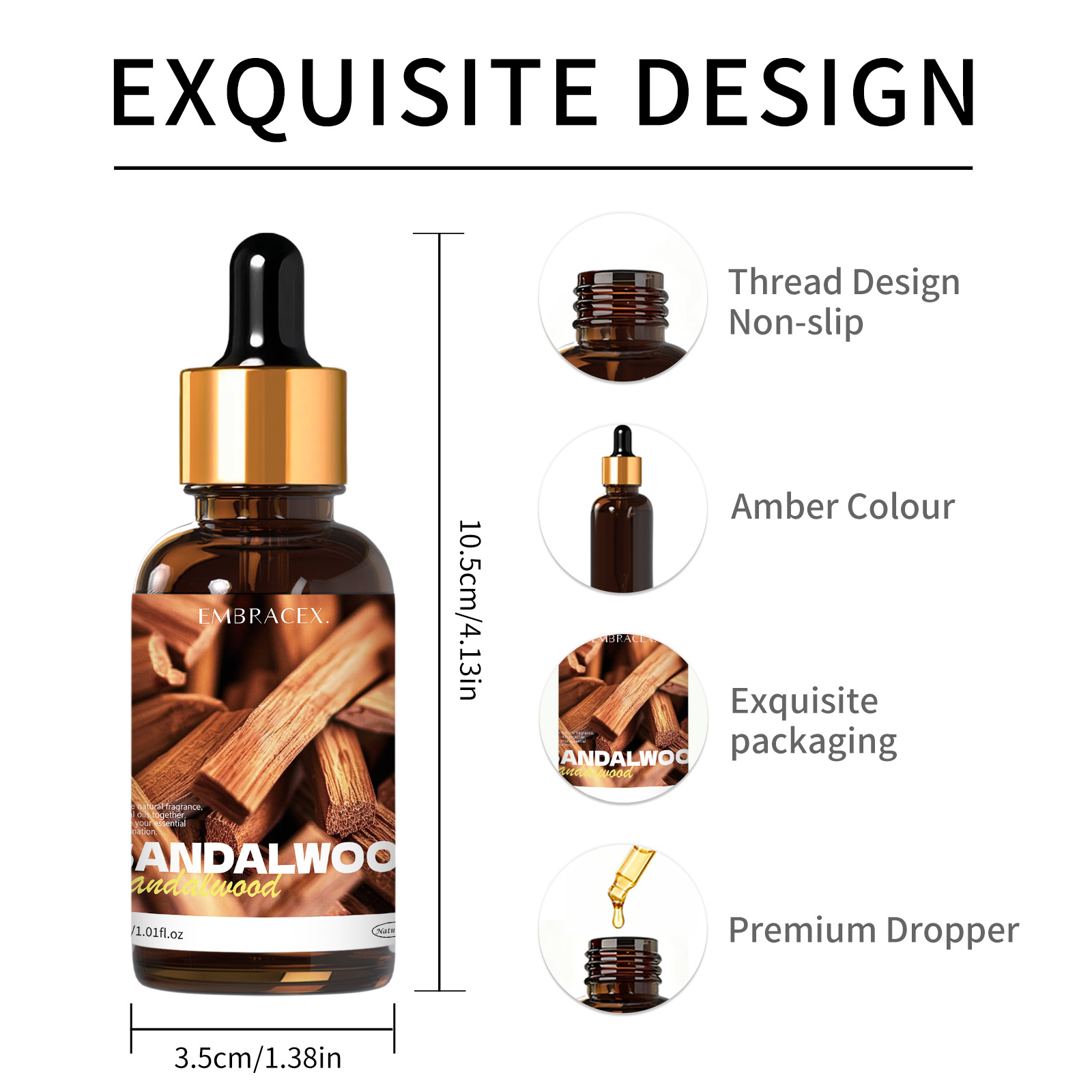 30ml Sandalwood Natural Plant  - Candle Making Oil Scents review and price